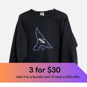 Vancouver Island BC Embroidered Sweatshirt